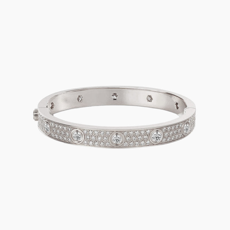 LOVE BRACELET 6.1MM DIAMOND-PAVED