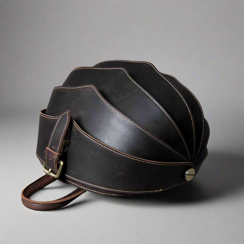 Mochila de Couro Estilo Besouro para Mulheres