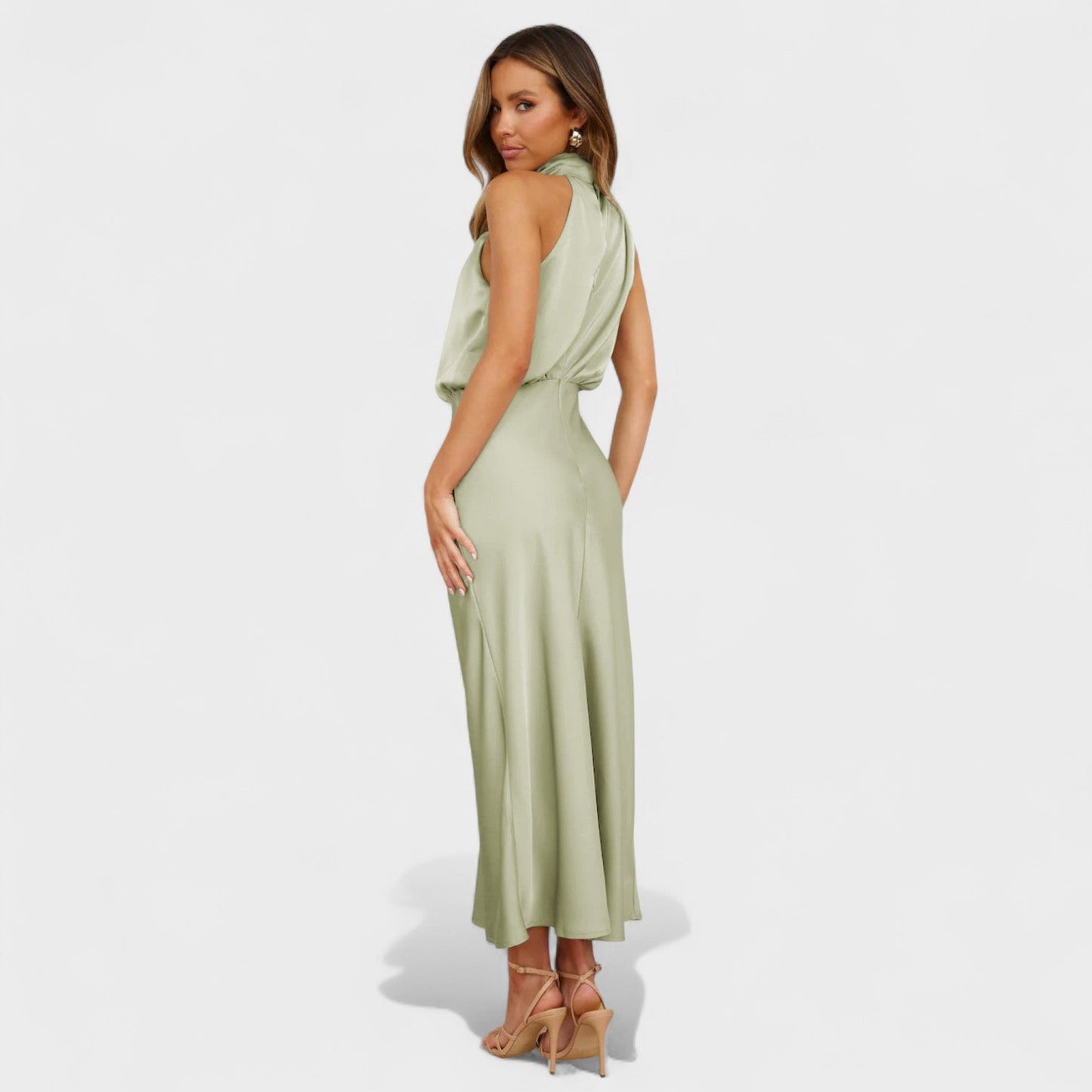 Alba - Vestido Satin Elegance
