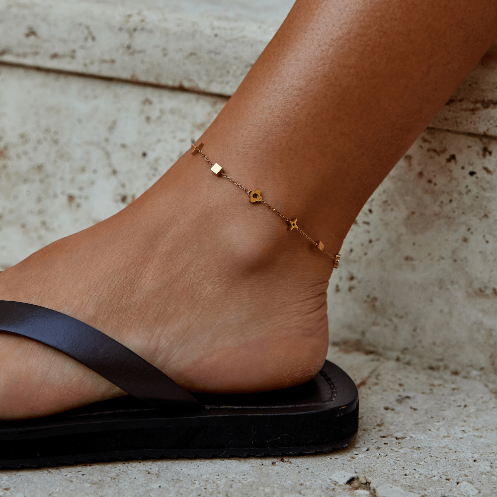 Charlie Gold Anklet