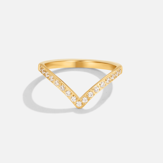 Eternity Crown Crystal Ring