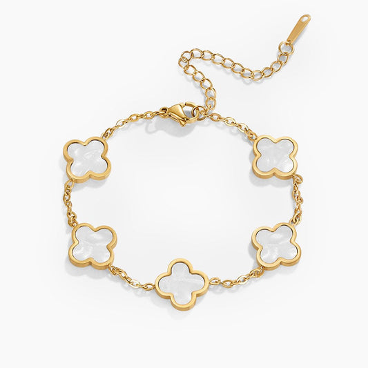 White Clover Bracelet