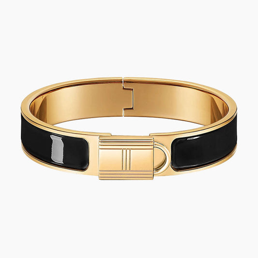 HELENE LOCK BRACELET GOLD