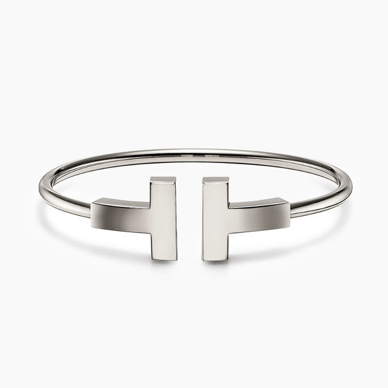 T WIDE WIRE BRACELET