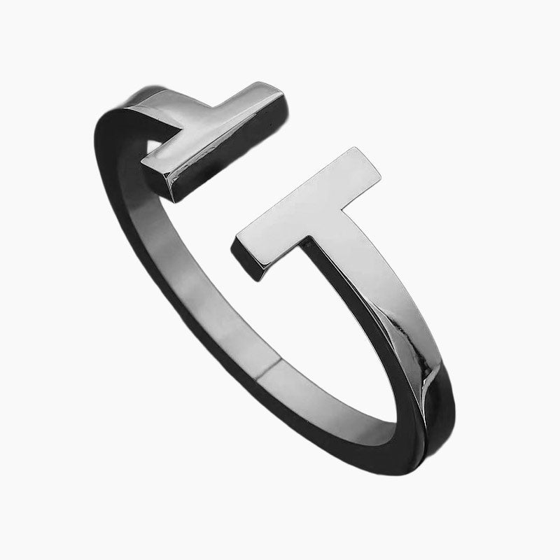 T SQUARE OPEN BRACELET