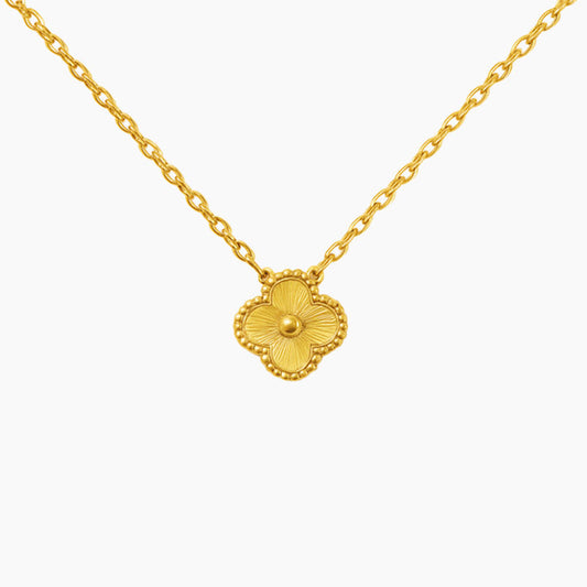 CLOVER | GOLD NECKLACE