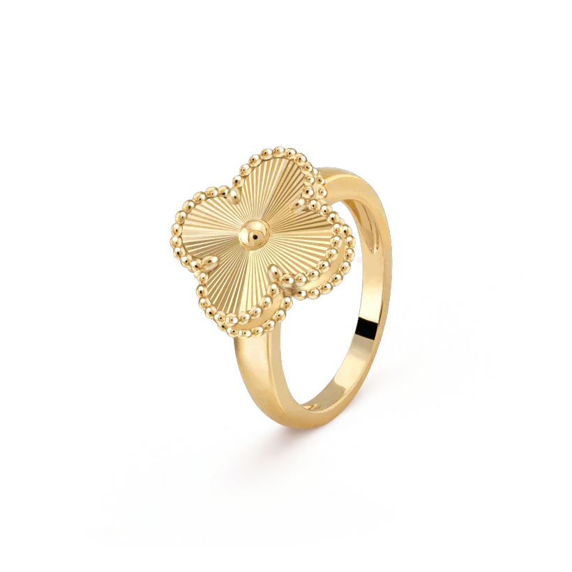 CLOVER GOLD RING